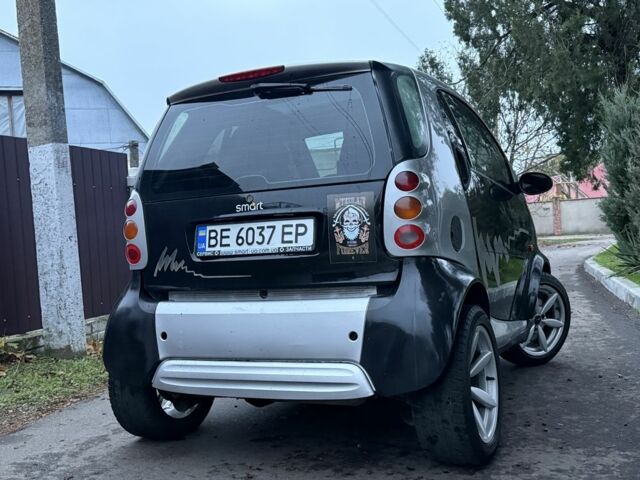 Черный Смарт Форту, объемом двигателя 0.6 л и пробегом 150 тыс. км за 1800 $, фото 8 на Automoto.ua