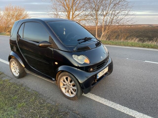 Черный Смарт Форту, объемом двигателя 0.6 л и пробегом 200 тыс. км за 3500 $, фото 7 на Automoto.ua