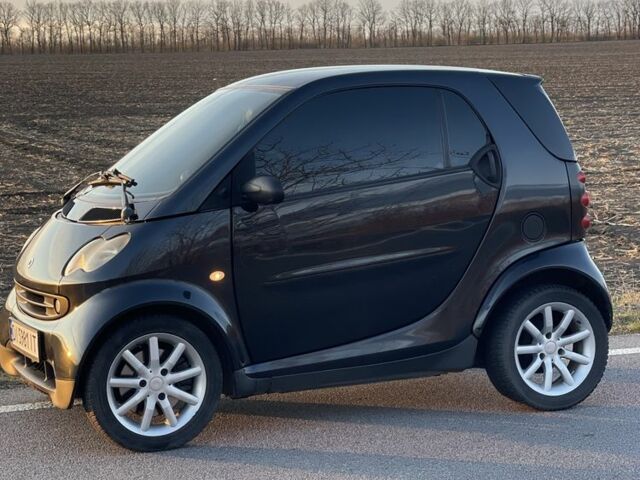 Черный Смарт Форту, объемом двигателя 0.6 л и пробегом 200 тыс. км за 3500 $, фото 2 на Automoto.ua