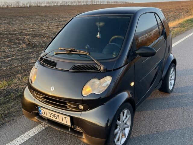 Черный Смарт Форту, объемом двигателя 0.6 л и пробегом 200 тыс. км за 3500 $, фото 6 на Automoto.ua