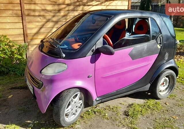 Фіолетовий Смарт Fortwo, об'ємом двигуна 0.6 л та пробігом 217 тис. км за 2500 $, фото 6 на Automoto.ua