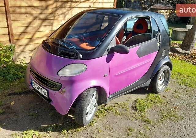 Фіолетовий Смарт Fortwo, об'ємом двигуна 0.6 л та пробігом 217 тис. км за 2500 $, фото 5 на Automoto.ua