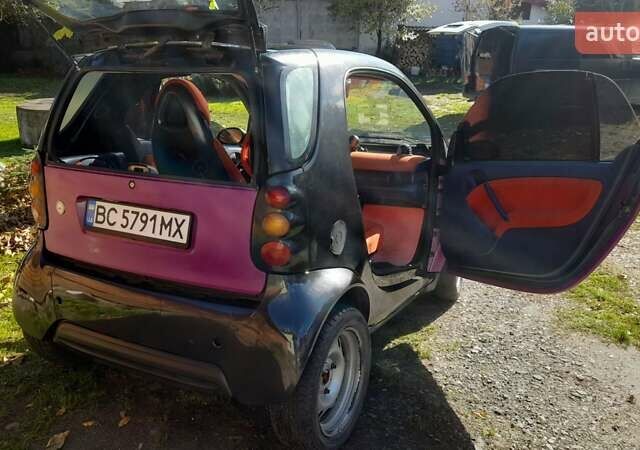 Фіолетовий Смарт Fortwo, об'ємом двигуна 0.6 л та пробігом 217 тис. км за 2500 $, фото 4 на Automoto.ua