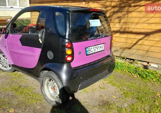 Фіолетовий Смарт Fortwo, об'ємом двигуна 0.6 л та пробігом 217 тис. км за 2500 $, фото 7 на Automoto.ua