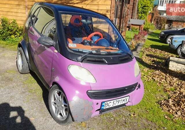 Фиолетовый Смарт Форту, объемом двигателя 0.6 л и пробегом 217 тыс. км за 2500 $, фото 5 на Automoto.ua