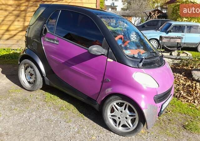 Фиолетовый Смарт Форту, объемом двигателя 0.6 л и пробегом 217 тыс. км за 2500 $, фото 9 на Automoto.ua