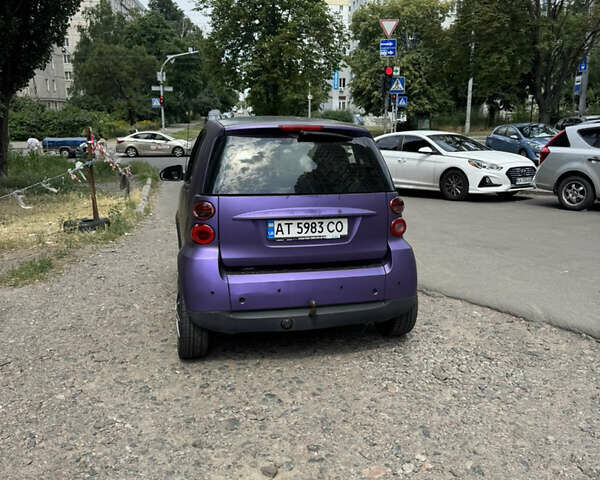Фиолетовый Смарт Форту, объемом двигателя 1 л и пробегом 143 тыс. км за 4200 $, фото 3 на Automoto.ua