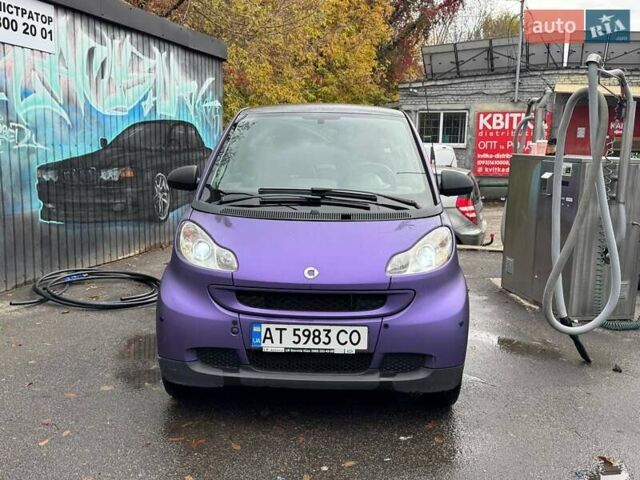 Фіолетовий Смарт Fortwo, об'ємом двигуна 1 л та пробігом 145 тис. км за 4777 $, фото 1 на Automoto.ua