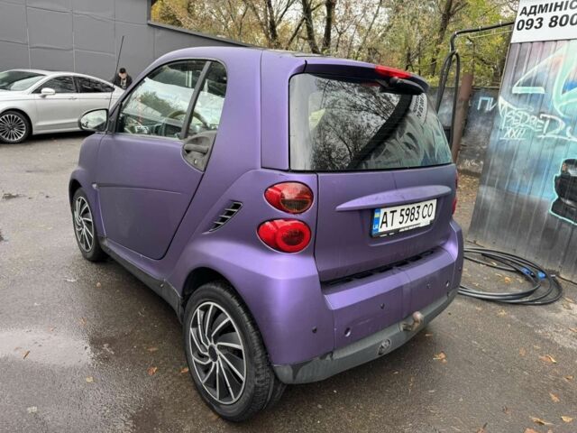 Фіолетовий Смарт Fortwo, об'ємом двигуна 1 л та пробігом 148 тис. км за 4300 $, фото 5 на Automoto.ua