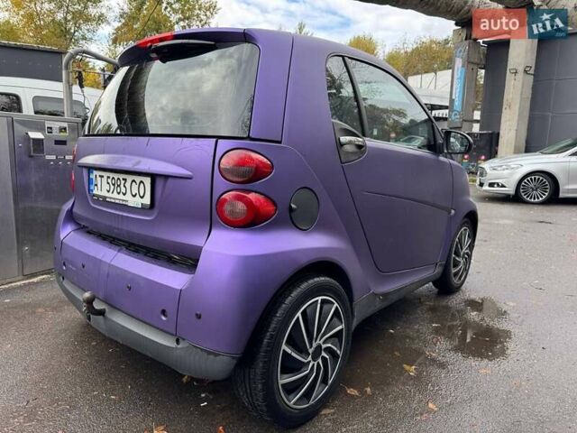 Фіолетовий Смарт Fortwo, об'ємом двигуна 1 л та пробігом 145 тис. км за 4777 $, фото 5 на Automoto.ua