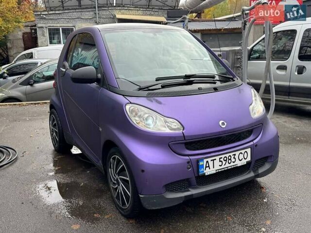 Фіолетовий Смарт Fortwo, об'ємом двигуна 1 л та пробігом 145 тис. км за 4777 $, фото 2 на Automoto.ua