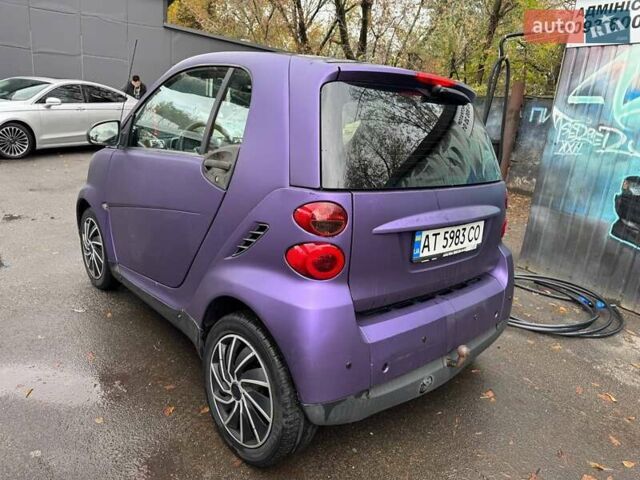 Фіолетовий Смарт Fortwo, об'ємом двигуна 1 л та пробігом 145 тис. км за 4777 $, фото 4 на Automoto.ua