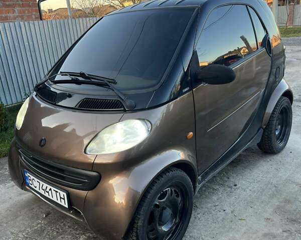 Коричневый Смарт Форту, объемом двигателя 0.6 л и пробегом 220 тыс. км за 2900 $, фото 1 на Automoto.ua