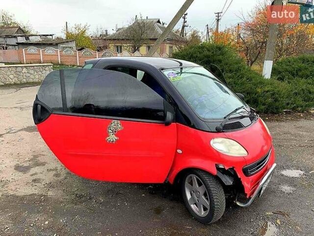 Червоний Смарт Fortwo, об'ємом двигуна 0.6 л та пробігом 168 тис. км за 4500 $, фото 1 на Automoto.ua