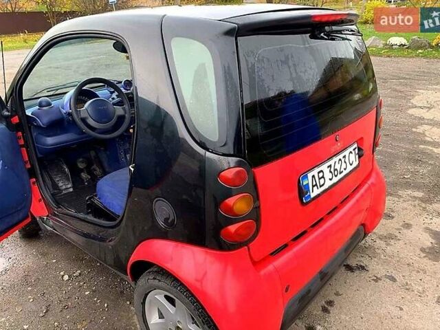 Червоний Смарт Fortwo, об'ємом двигуна 0.6 л та пробігом 168 тис. км за 4500 $, фото 10 на Automoto.ua