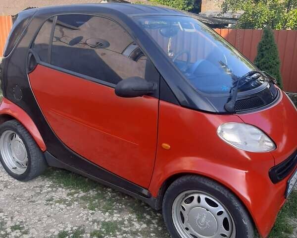 Червоний Смарт Fortwo, об'ємом двигуна 0.6 л та пробігом 180 тис. км за 2300 $, фото 1 на Automoto.ua