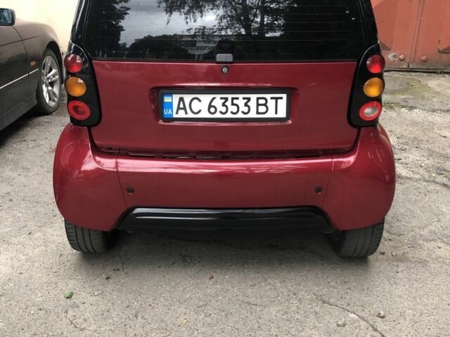 Красный Смарт Форту, объемом двигателя 0.6 л и пробегом 157 тыс. км за 3200 $, фото 1 на Automoto.ua