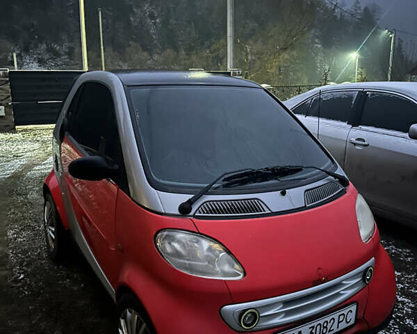 Красный Смарт Форту, объемом двигателя 0.6 л и пробегом 226 тыс. км за 2999 $, фото 1 на Automoto.ua