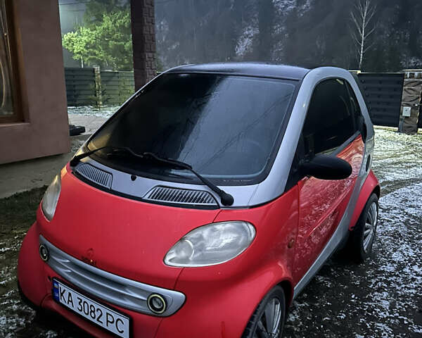 Красный Смарт Форту, объемом двигателя 0.6 л и пробегом 226 тыс. км за 2999 $, фото 2 на Automoto.ua