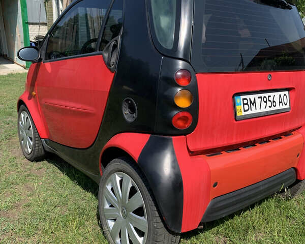 Красный Смарт Форту, объемом двигателя 0.6 л и пробегом 125 тыс. км за 2900 $, фото 3 на Automoto.ua