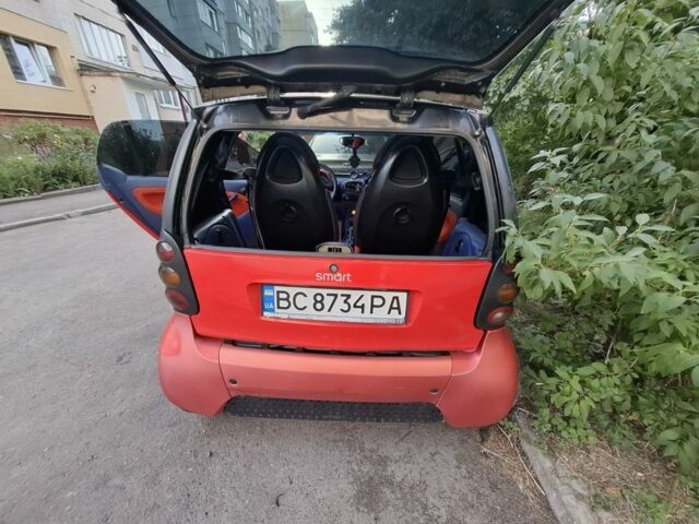 Червоний Смарт Fortwo, об'ємом двигуна 0.6 л та пробігом 169 тис. км за 2000 $, фото 5 на Automoto.ua