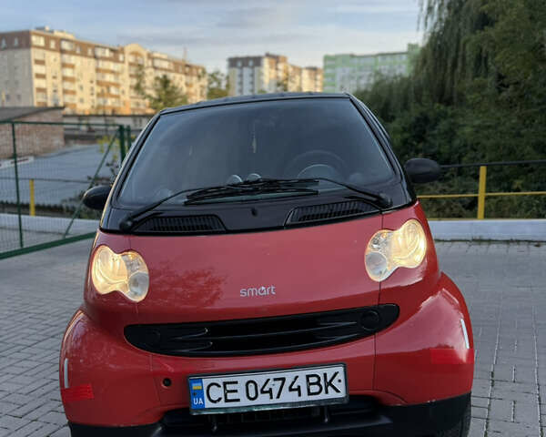 Червоний Смарт Fortwo, об'ємом двигуна 0.6 л та пробігом 105 тис. км за 3700 $, фото 1 на Automoto.ua