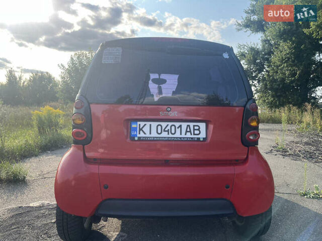 Червоний Смарт Fortwo, об'ємом двигуна 0.7 л та пробігом 217 тис. км за 3100 $, фото 7 на Automoto.ua