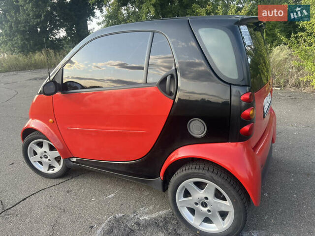 Червоний Смарт Fortwo, об'ємом двигуна 0.7 л та пробігом 217 тис. км за 3100 $, фото 1 на Automoto.ua