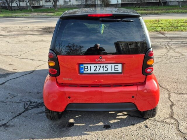 Красный Смарт Форту, объемом двигателя 0.7 л и пробегом 127 тыс. км за 3100 $, фото 4 на Automoto.ua