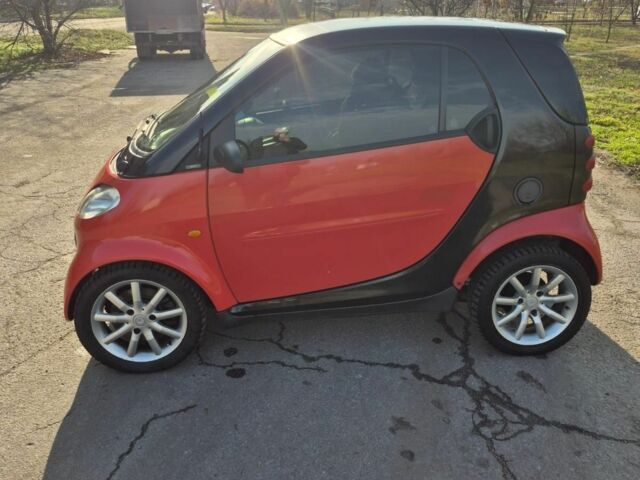 Красный Смарт Форту, объемом двигателя 0.7 л и пробегом 127 тыс. км за 3100 $, фото 2 на Automoto.ua