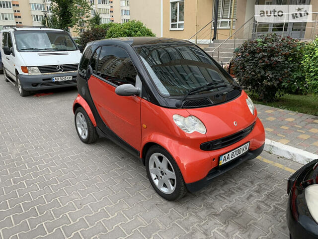 Червоний Смарт Fortwo, об'ємом двигуна 0.7 л та пробігом 117 тис. км за 3200 $, фото 7 на Automoto.ua