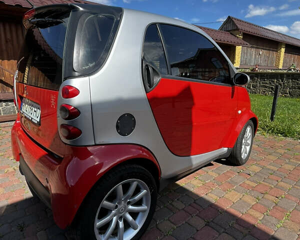 Червоний Смарт Fortwo, об'ємом двигуна 0.7 л та пробігом 278 тис. км за 4200 $, фото 5 на Automoto.ua