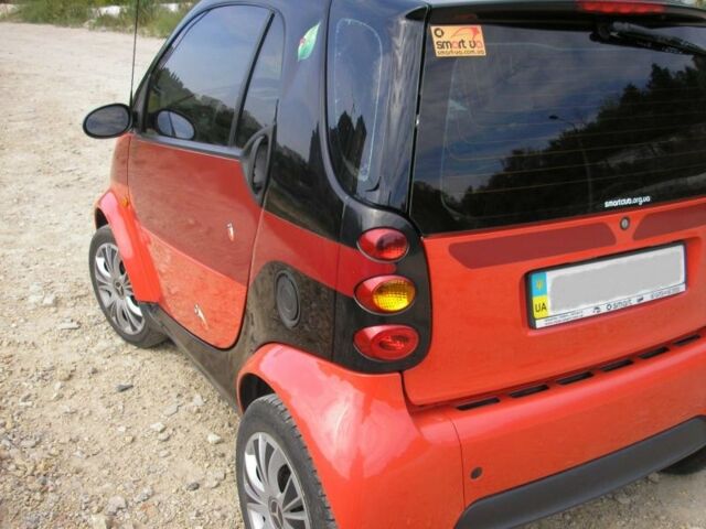 Червоний Смарт Fortwo, об'ємом двигуна 0.7 л та пробігом 64 тис. км за 4300 $, фото 7 на Automoto.ua