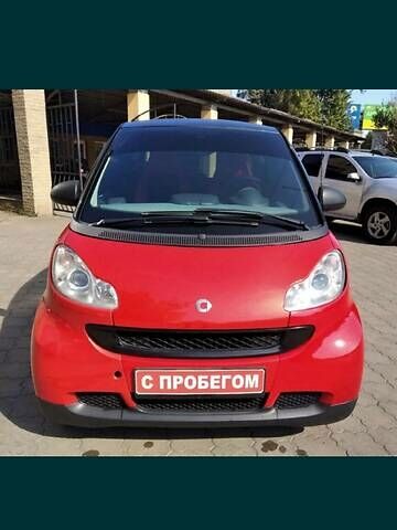 Червоний Смарт Fortwo, об'ємом двигуна 1 л та пробігом 168 тис. км за 4900 $, фото 1 на Automoto.ua