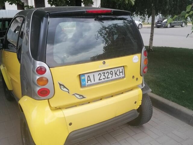 Жовтий Смарт Fortwo, об'ємом двигуна 0.6 л та пробігом 2 тис. км за 2500 $, фото 2 на Automoto.ua