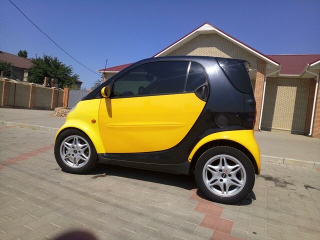 Жовтий Смарт Fortwo, об'ємом двигуна 0.6 л та пробігом 96 тис. км за 3450 $, фото 8 на Automoto.ua