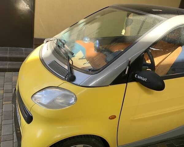 Жовтий Смарт Fortwo, об'ємом двигуна 0.6 л та пробігом 220 тис. км за 2800 $, фото 9 на Automoto.ua