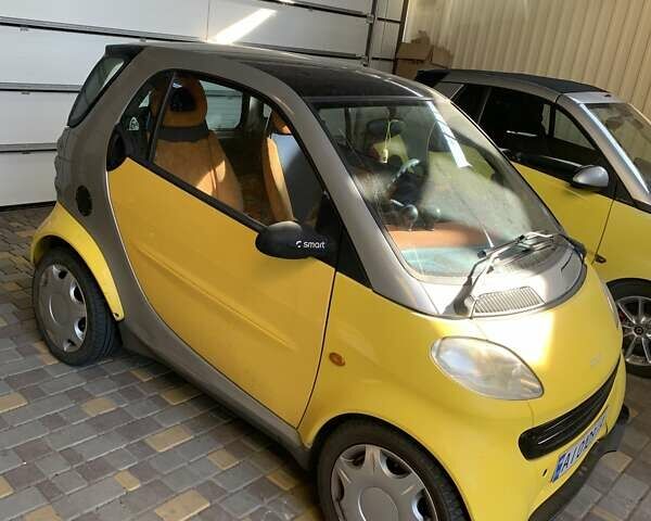 Жовтий Смарт Fortwo, об'ємом двигуна 0.6 л та пробігом 220 тис. км за 2800 $, фото 14 на Automoto.ua