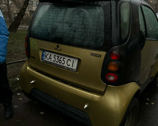 Жовтий Смарт Fortwo, об'ємом двигуна 0.6 л та пробігом 168 тис. км за 1900 $, фото 4 на Automoto.ua