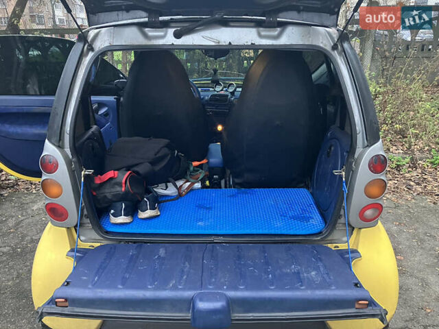 Желтый Смарт Форту, объемом двигателя 0.6 л и пробегом 218 тыс. км за 3650 $, фото 14 на Automoto.ua