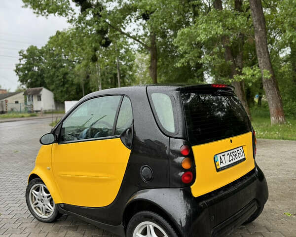 Жовтий Смарт Fortwo, об'ємом двигуна 0.8 л та пробігом 350 тис. км за 2500 $, фото 5 на Automoto.ua