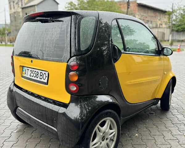 Жовтий Смарт Fortwo, об'ємом двигуна 0.8 л та пробігом 350 тис. км за 2500 $, фото 3 на Automoto.ua