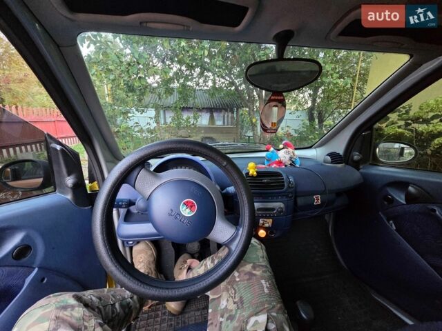 Жовтий Смарт Fortwo, об'ємом двигуна 0.8 л та пробігом 333 тис. км за 2500 $, фото 5 на Automoto.ua