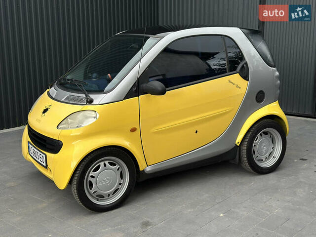 Жовтий Смарт Fortwo, об'ємом двигуна 0.8 л та пробігом 170 тис. км за 3200 $, фото 10 на Automoto.ua