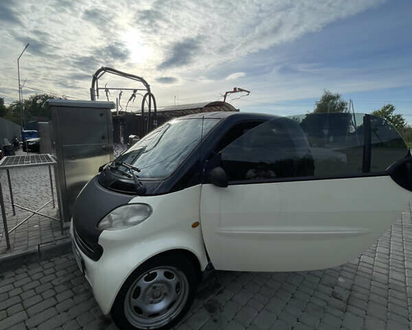 Желтый Смарт Форту, объемом двигателя 0.6 л и пробегом 274 тыс. км за 2600 $, фото 3 на Automoto.ua