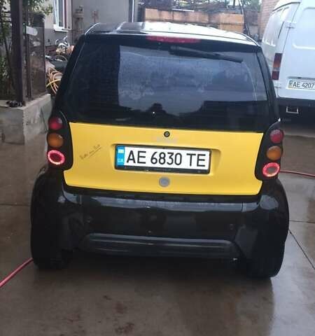 Жовтий Смарт Fortwo, об'ємом двигуна 0.6 л та пробігом 170 тис. км за 2800 $, фото 1 на Automoto.ua