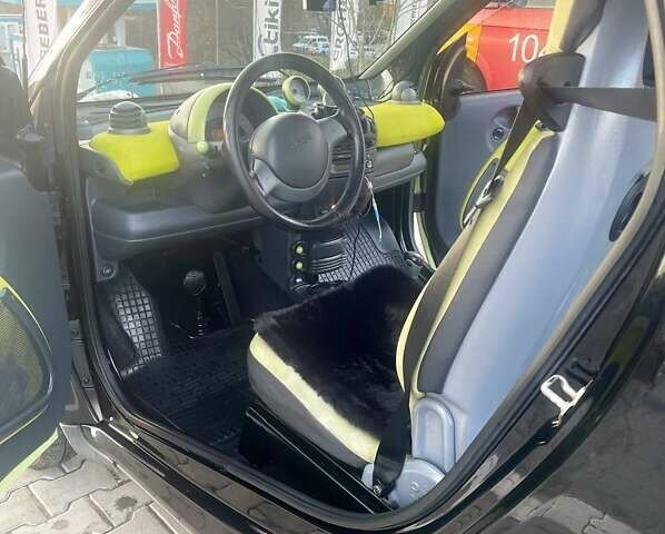 Жовтий Смарт Fortwo, об'ємом двигуна 0.7 л та пробігом 170 тис. км за 3050 $, фото 5 на Automoto.ua