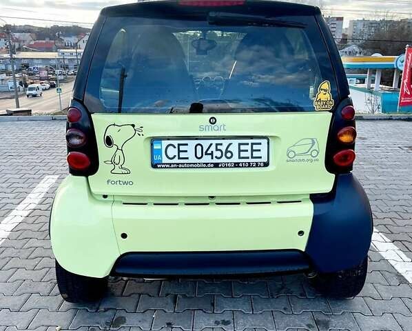 Жовтий Смарт Fortwo, об'ємом двигуна 0.7 л та пробігом 170 тис. км за 3050 $, фото 9 на Automoto.ua