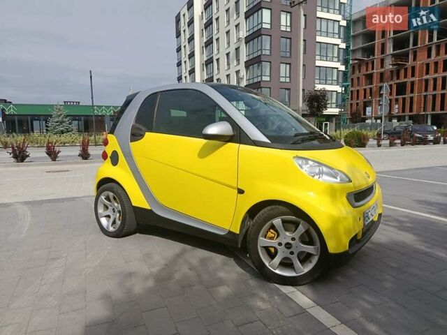 Жовтий Смарт Fortwo, об'ємом двигуна 1 л та пробігом 166 тис. км за 5000 $, фото 5 на Automoto.ua