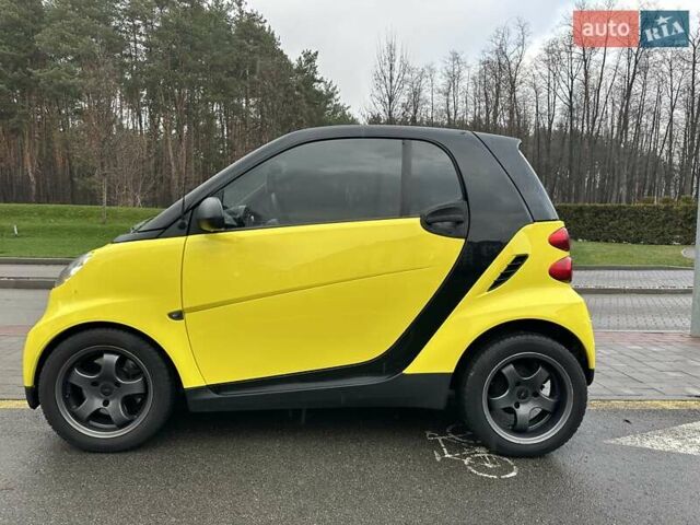 Желтый Смарт Форту, объемом двигателя 1 л и пробегом 208 тыс. км за 4500 $, фото 2 на Automoto.ua